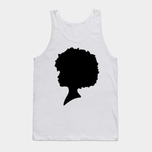 Afro Female Tank Top